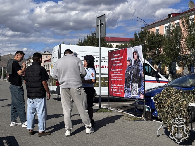 Росгвардия  приняла участие в военно-историческом форуме Тувы 
