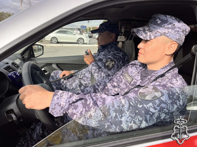 В Кызыле Росгвардией задержан находящийся в розыске житель Тувы 
