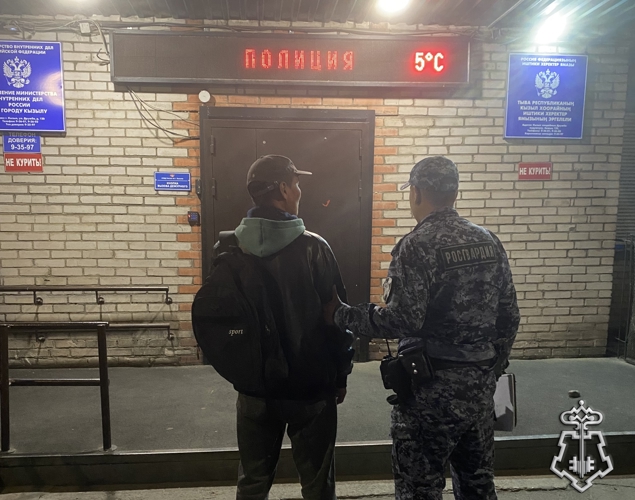 Росгвардейцами в Туве задержано двое находящихся в федеральном розыске мужчин