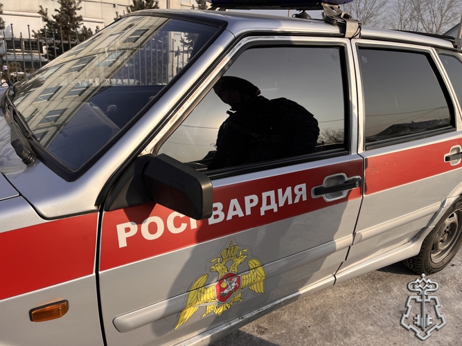 Кызылские росгвардейцы задержали мужчину с наркотиками