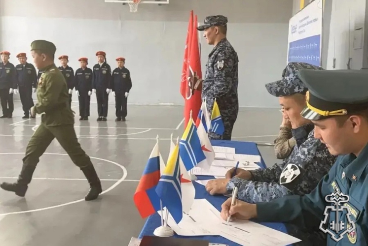 Барун-Хемчикские росгвардейцы приняли участие в организации игры «Зарница 2.0»