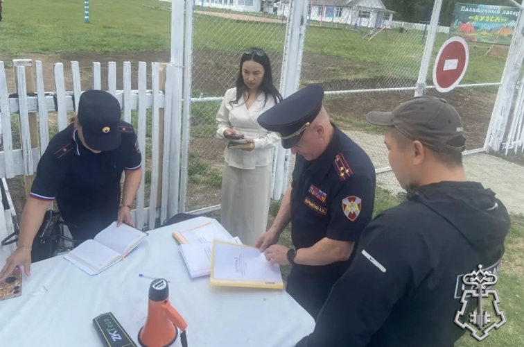 Начальник Управления Росгвардии по Республике Тыва Алексей Корниенко проинспектировал детские оздоровительные лагеря на безопасность
