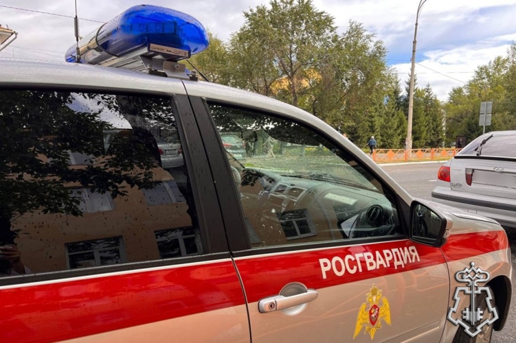 Экипаж Росгвардии задержал скрывавшегося от правоохранительных органов жителя Тувы